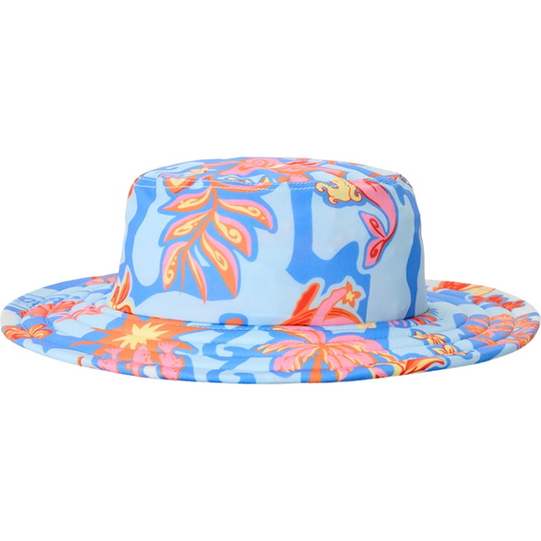 2026 Rip Curl Junior Gemusterter UPF-Bucket-Hat Zum Schwimmen 00UJHE - Pale Blue